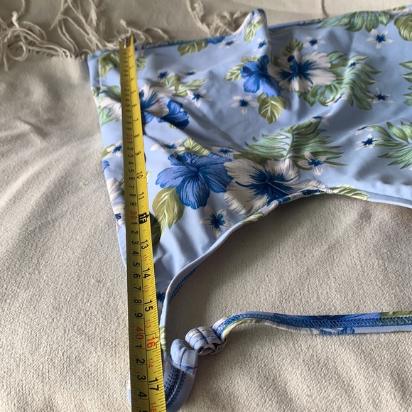 Y2K Costa del Sol Floral Halter Tankini Top - Picture 8 of 10